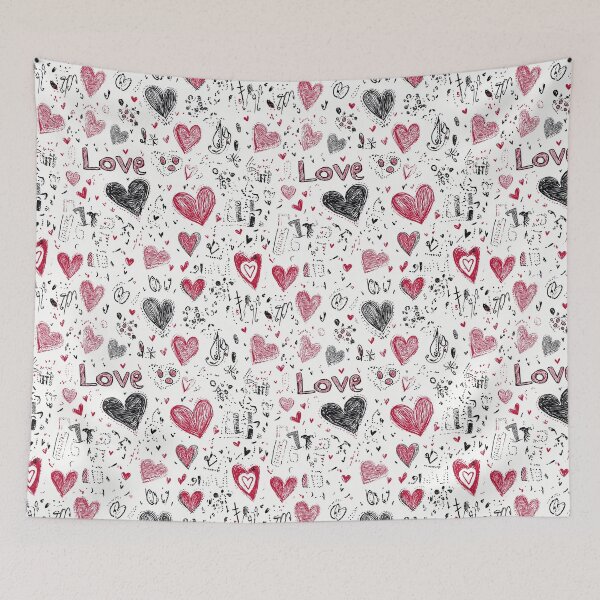 Item preview, Scribbled Love designed and sold by trendteezstore.
