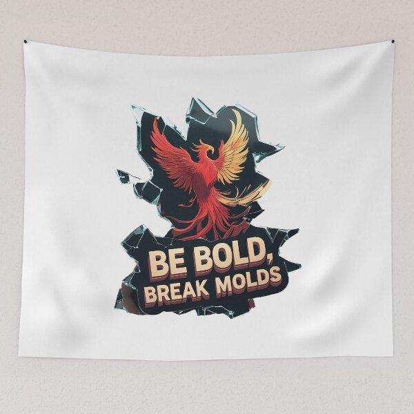 Item preview, Shattered Phoenix: Be Bold, Break Molds designed and sold by zoughlal.
