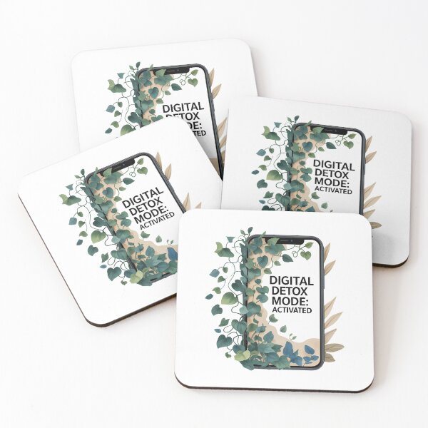 Item preview, Digital Detox: Nature Reclaims Tech designed and sold by zoughlal.