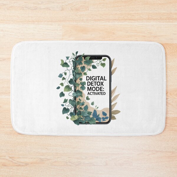 Item preview, Digital Detox: Nature Reclaims Tech designed and sold by zoughlal.