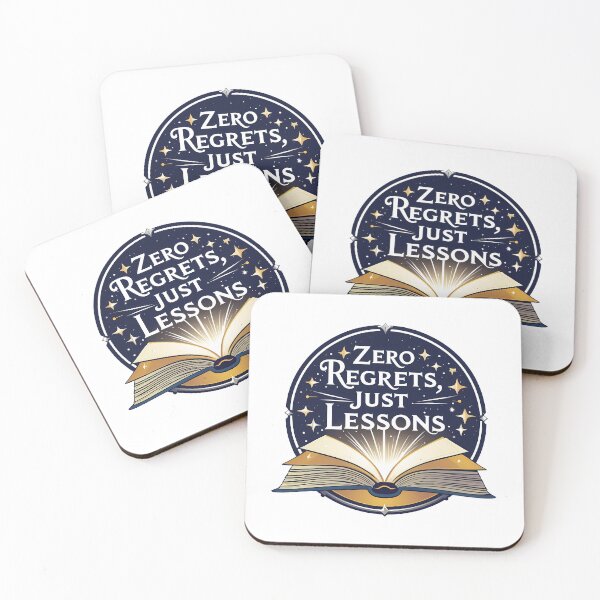 Item preview, Enlightened Pages: Zero Regrets, Just Lessons designed and sold by zoughlal.