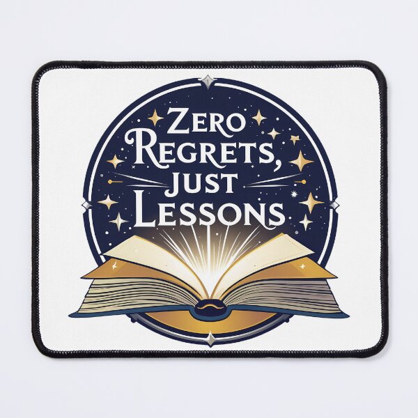 Item preview, Enlightened Pages: Zero Regrets, Just Lessons designed and sold by zoughlal.