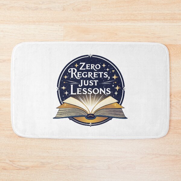 Item preview, Enlightened Pages: Zero Regrets, Just Lessons designed and sold by zoughlal.