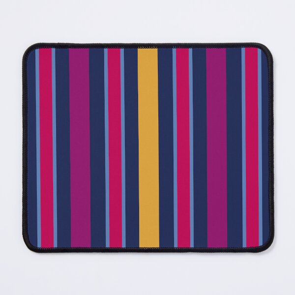 Item preview, India Cloth Stripe Blue and Wine designed and sold by Sharon Schwalbe.