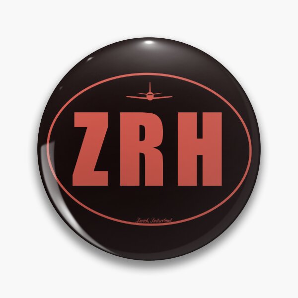 Item preview, ZRH Zurich Switzerland Airport Code designed and sold by Lartheviking.