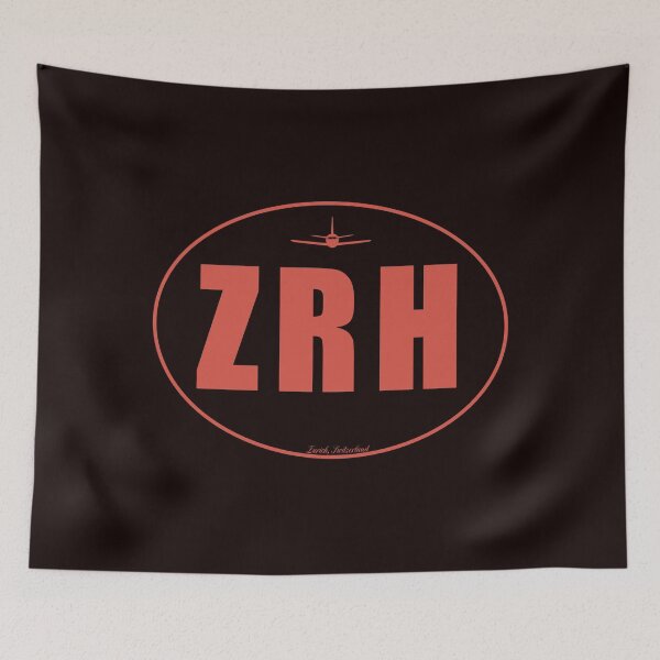 Item preview, ZRH Zurich Switzerland Airport Code designed and sold by Lartheviking.