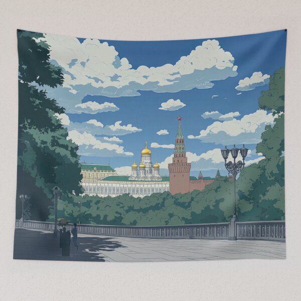 Item preview, Moscow | Anime style designed and sold by ComicsFactory.