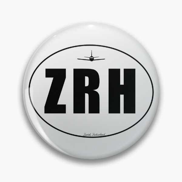 Item preview, ZRH Zurich Switzerland Airport Code designed and sold by Lartheviking.