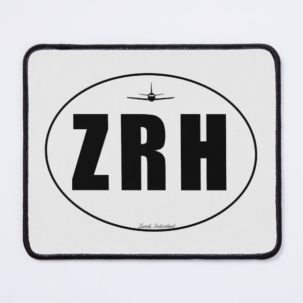 Item preview, ZRH Zurich Switzerland Airport Code designed and sold by Lartheviking.
