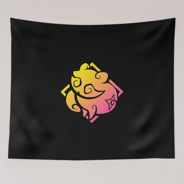 Item preview, Sayu Genshin Impact Character Neon Aestetic Symbol designed and sold by Kubala Designs.