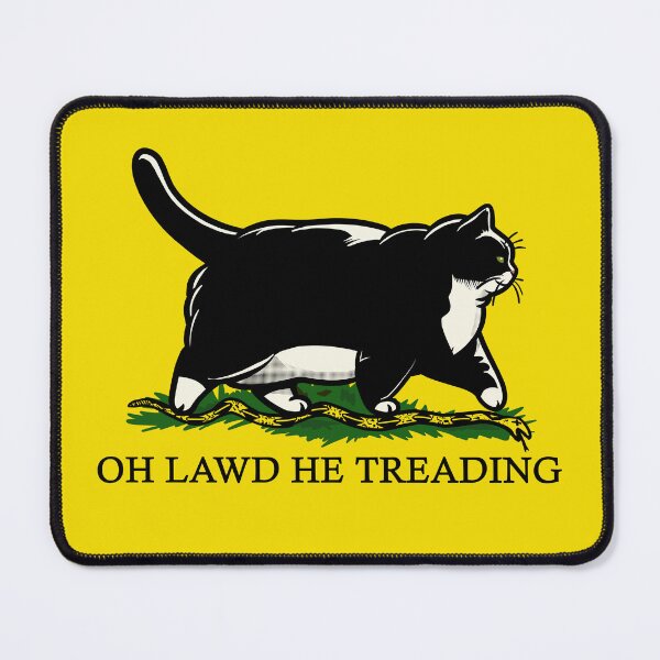 Item preview, Oh Lawd He Treading Tuxie designed and sold by KilkennyCat Art.