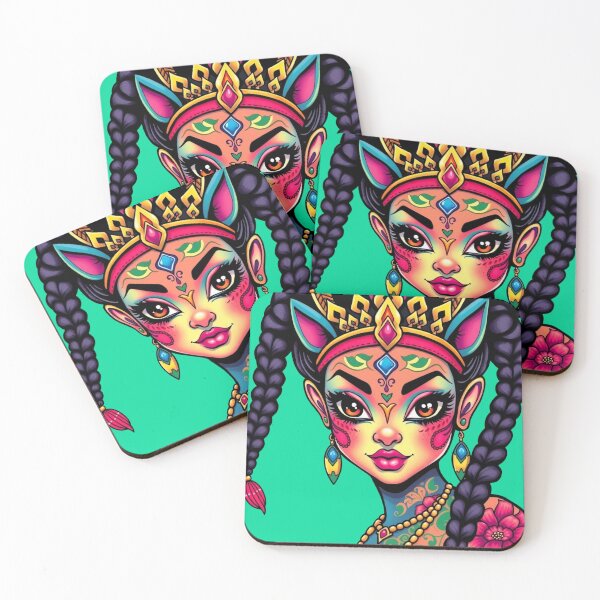 Item preview, Illustration of Kali - Goddess of Destruction and Transformation - Vibrant Design for T-shirts, Mugs, Stickers, Cases and more designed and sold by OUT OF THE BOX.