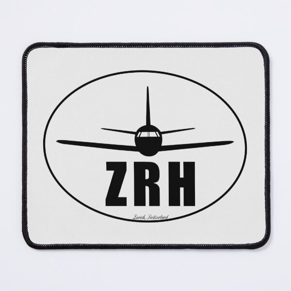 Item preview, ZRH Zurich Switzerland Airport Code designed and sold by Lartheviking.
