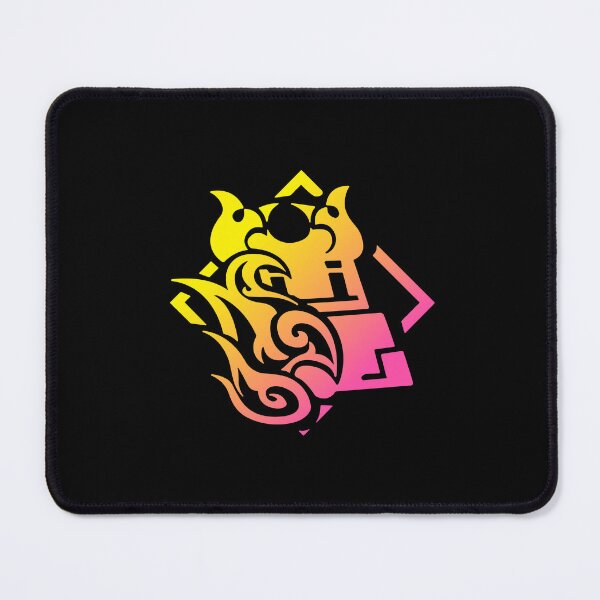 Item preview, Thoma Genshin Impact Character Neon Aestetic Symbol designed and sold by Kubala Designs.