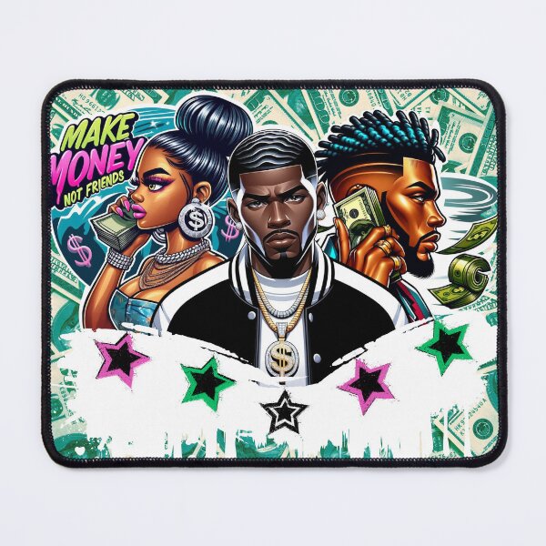 Item preview, Make Money Not Friends – Hip Hop Album Art designed and sold by Zuriel Hargrove.