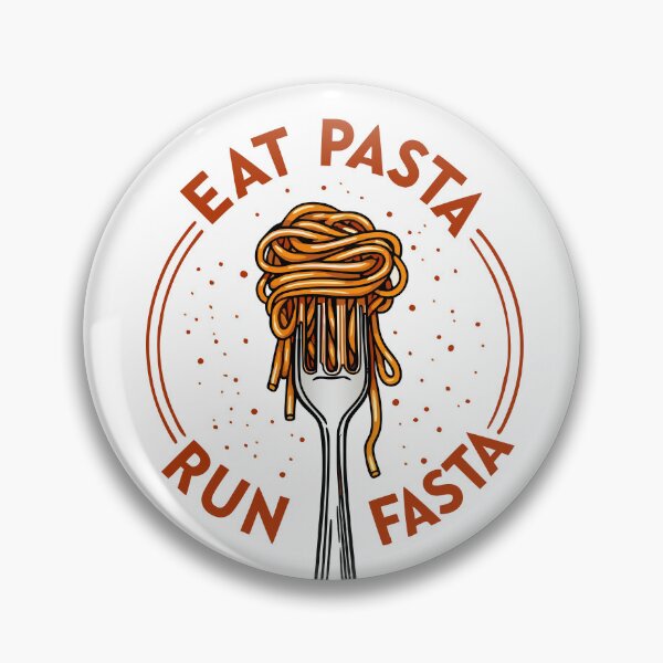Item preview, Eat Pasta - Run Fasta  designed and sold by pixelated_echoes.