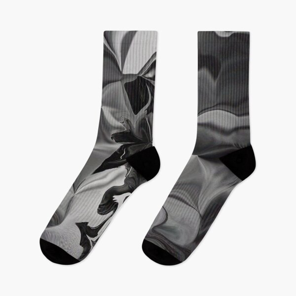 Item preview, "Abstract Flow in Monochrome" designed and sold by Wiredart.