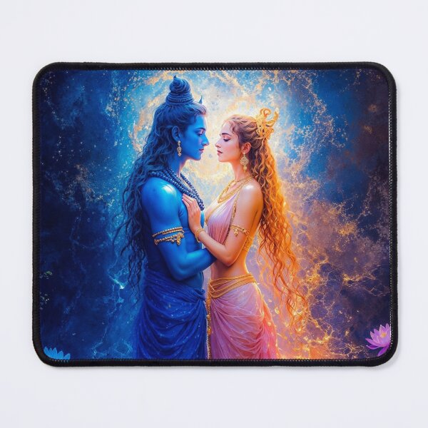 Item preview, Shiv Parvati Nature Art of love  designed and sold by Eshant.