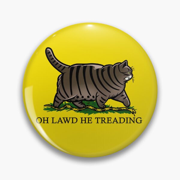 Item preview, Oh Lawd He Treading Tabby Cat designed and sold by KilkennyCat Art.