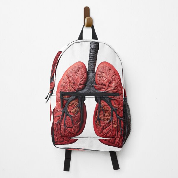 Item preview, Artistic Lung Illustration – Anatomical and Surreal Design designed and sold by inksavvystudio.