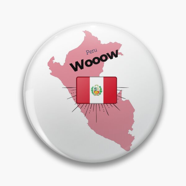 Item preview, ?? Peru Pride – National Flag & Map Design designed and sold by KA-Design-Art.