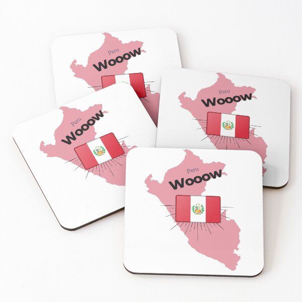 Item preview, ?? Peru Pride – National Flag & Map Design designed and sold by KA-Design-Art.