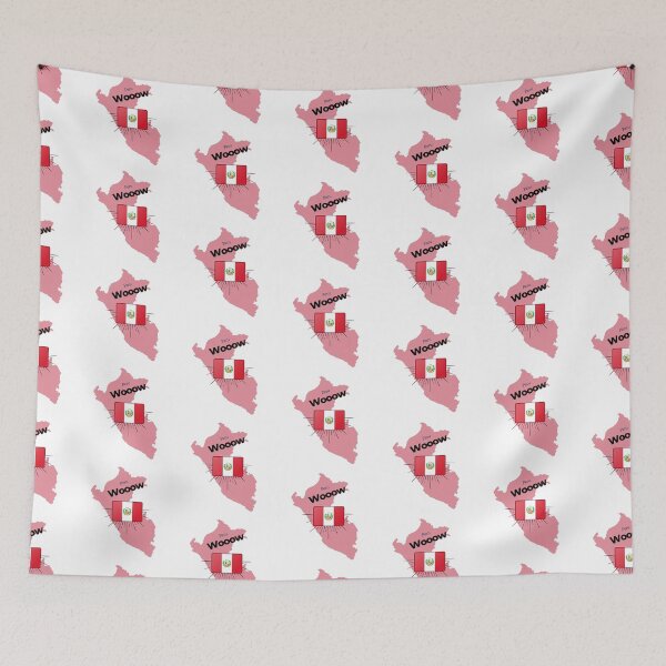 Item preview, ?? Peru Pride – National Flag & Map Design designed and sold by KA-Design-Art.