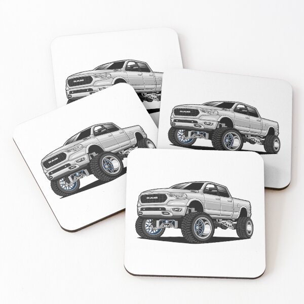 Item preview, Blanco - Ram 1500 2019 designed and sold by vektoranda.