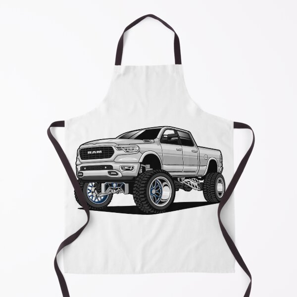 Item preview, White - 2019 Ram 1500 designed and sold by vektoranda.