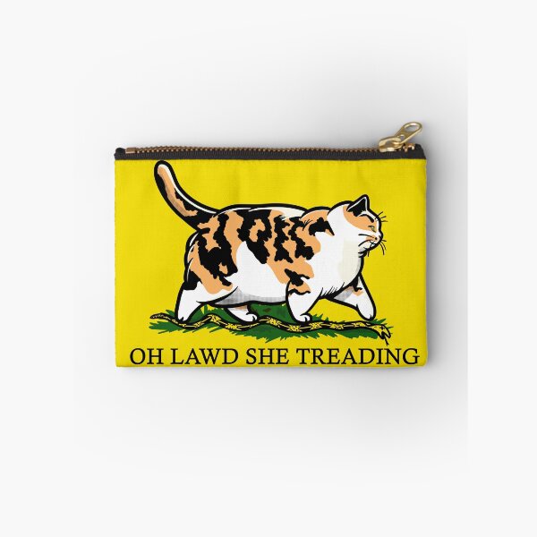 Item preview, Oh Lawd She Treading Calico Cat designed and sold by KilkennyCat Art.