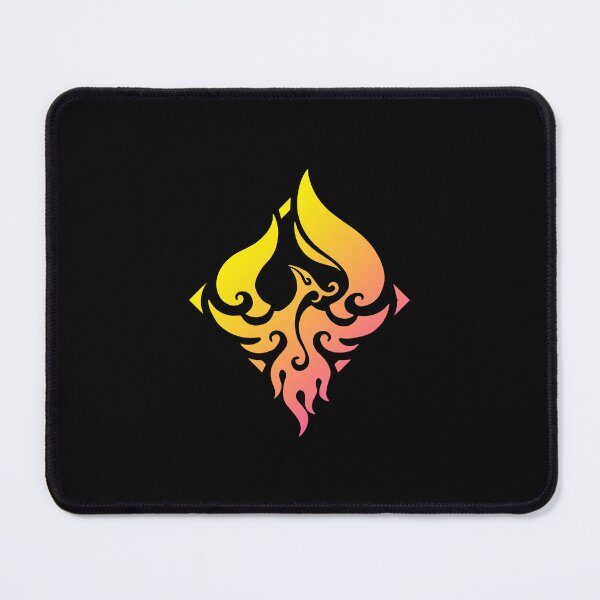 Item preview, Yae Genshin Impact Character Neon Aestetic Symbol designed and sold by Kubala Designs.