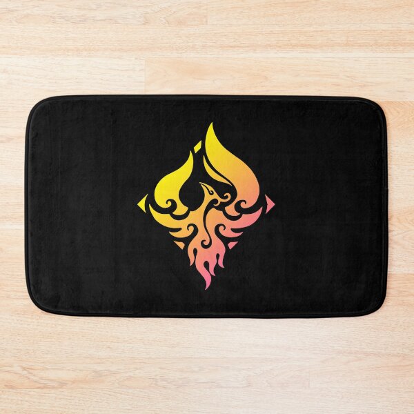 Item preview, Yae Genshin Impact Character Neon Aestetic Symbol designed and sold by Kubala Designs.