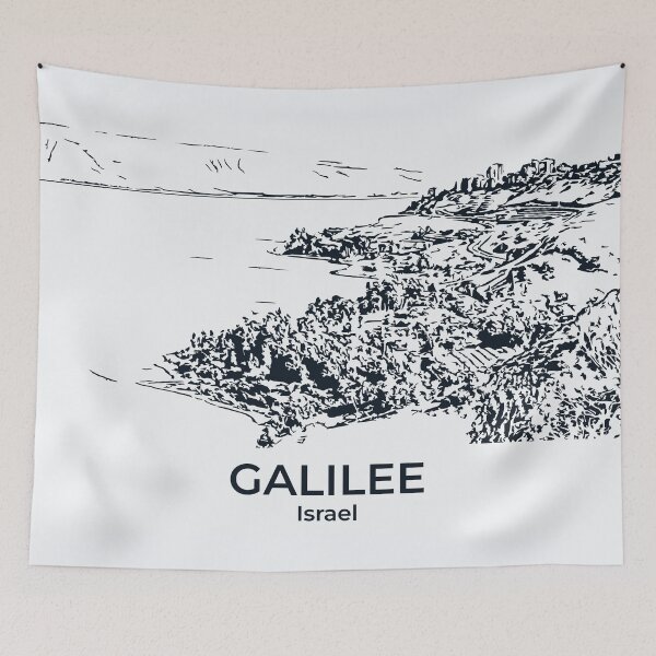 Item preview, Galilee - Israel designed and sold by Lakeric Cityscapes.
