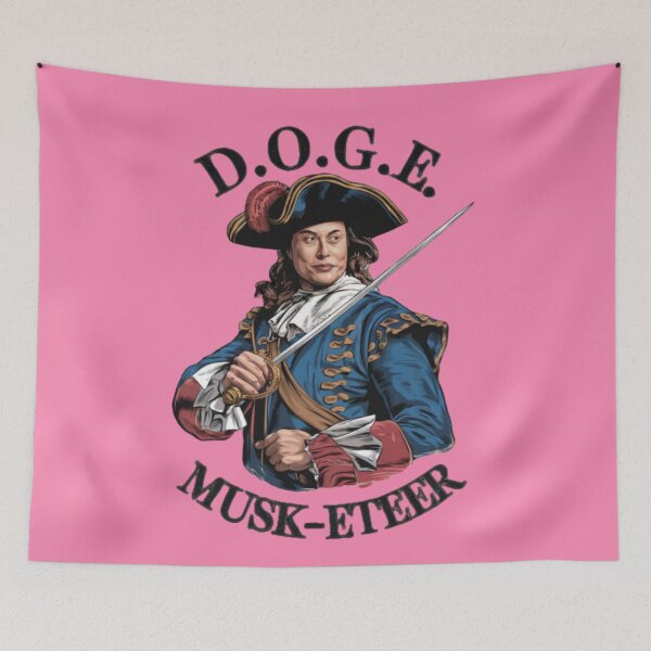 Item preview, D.O.G.E. MUSK-ETEER designed and sold by Pixel-Lair.