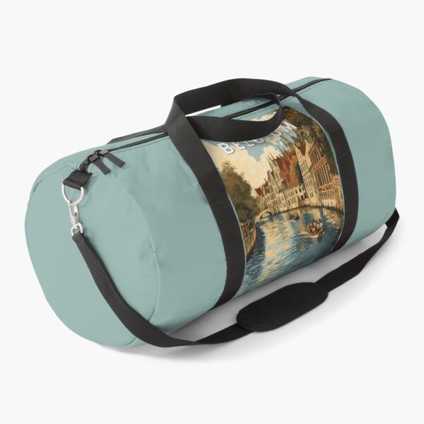 Item preview, Belgium Illustration Travel Art Vintage designed and sold by KrisSidDesigns.