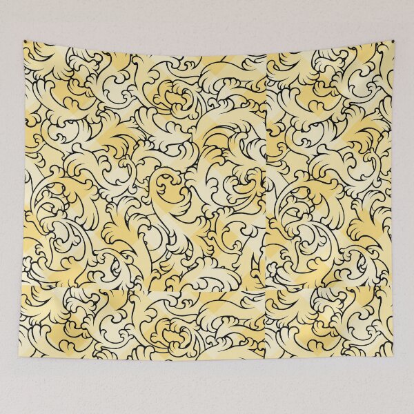Item preview, Charlize - Gorgeous Sunny Checkered Leaves by Linavi designed and sold by Linavi.