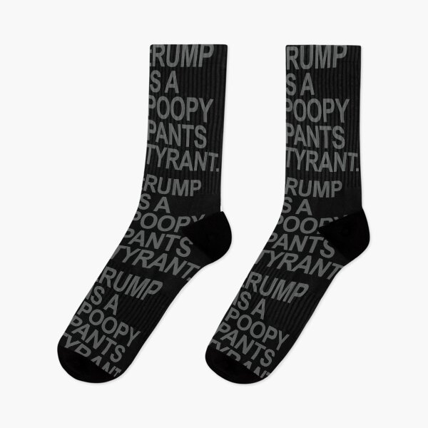Item preview, tRUMP is a POOPY PANTS TYRANT (subtle gray) designed and sold by Thelittlelord.