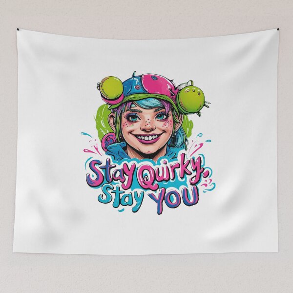 Item preview, Quirky Flair: Stay Quirky, Stay You designed and sold by zoughlal.