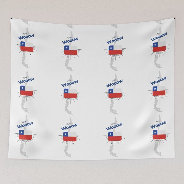 Item preview,  Chilean Pride – Chile Flag & Map Design designed and sold by KA-Design-Art.
