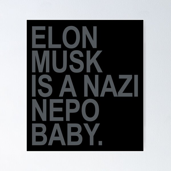 Item preview, Elon Musk is a Nazi nepo baby - Ayanna Pressley (subtle gray) designed and sold by Thelittlelord.