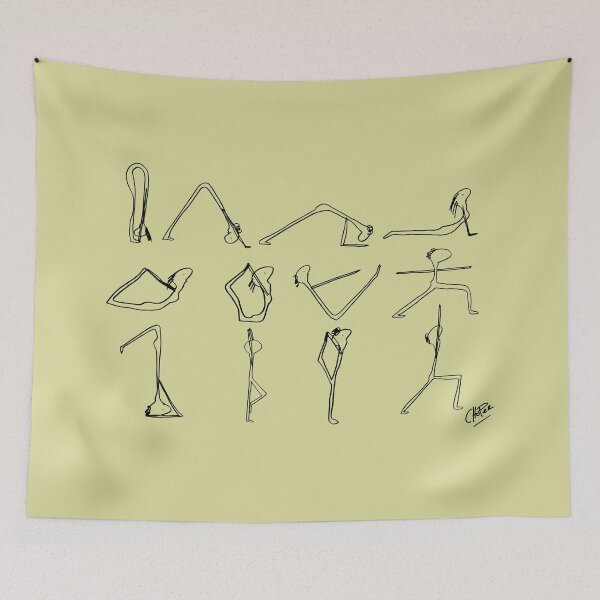 Item preview, "Cototos" stretched yogis designed and sold by Cristóbal Peña y Lillo.