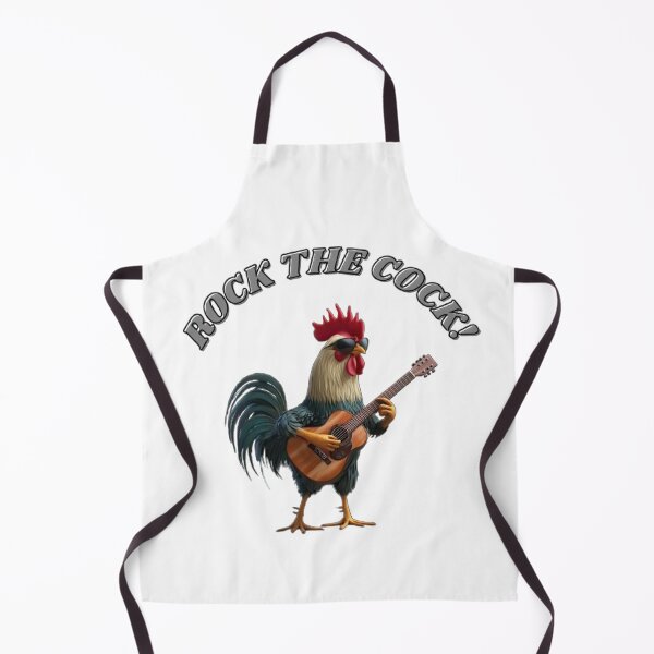 Item preview, Rock the Cock – Funny Rooster with Guitar Cool Music Design. designed and sold by Ice Diamond Designs.