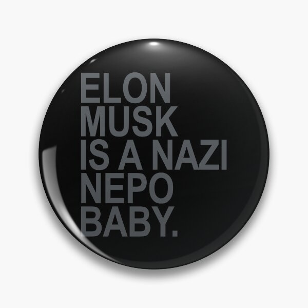 Item preview, Elon Musk is a Nazi nepo baby - Ayanna Pressley (subtle gray) designed and sold by Thelittlelord.