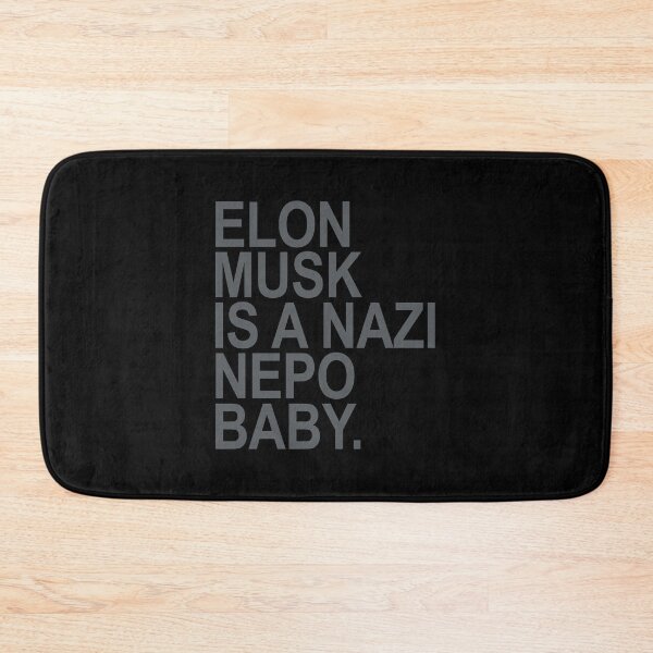 Item preview, Elon Musk is a Nazi nepo baby - Ayanna Pressley (subtle gray) designed and sold by Thelittlelord.