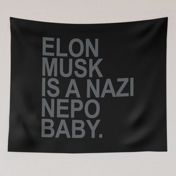 Item preview, Elon Musk is a Nazi nepo baby - Ayanna Pressley (subtle gray) designed and sold by Thelittlelord.
