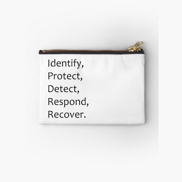 Item preview, NIST CSF Identify, Protect, Detect, Respond, Recover - Cyber Security Framework (Light Background) designed and sold by cyberbcat.