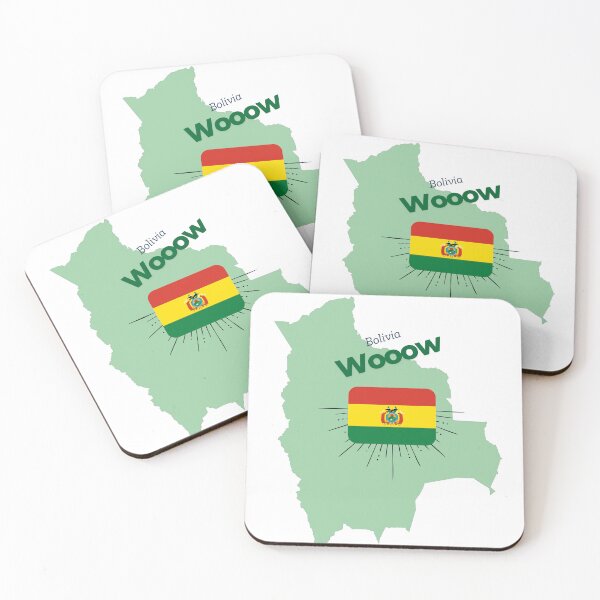 Item preview, Bolivian Heritage – Bolivia Flag & Map Design designed and sold by KA-Design-Art.