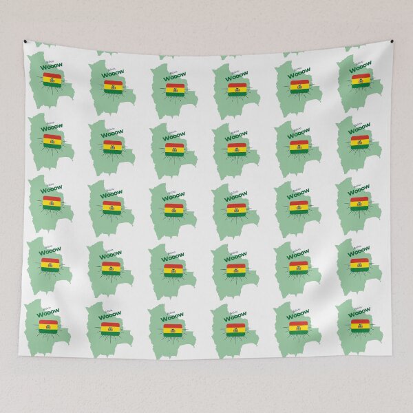 Item preview, Bolivian Heritage – Bolivia Flag & Map Design designed and sold by KA-Design-Art.