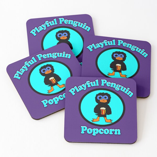 Item preview, Playful Penguin Popcorn designed and sold by Eric-A-Allen.