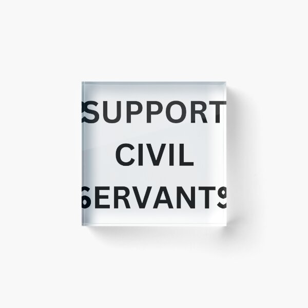 Item preview, Support Civil Servants designed and sold by ErynFalasDesign.